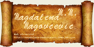 Magdalena Magovčević vizit kartica